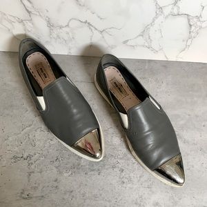 Miu Miu Cap Toe Sneakers